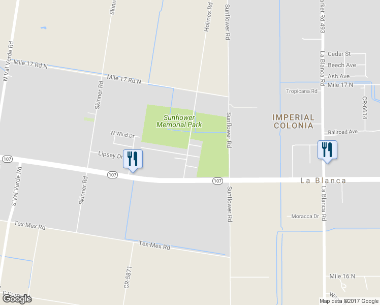 map of restaurants, bars, coffee shops, grocery stores, and more near 10903 Hernandez Drive in Edinburg