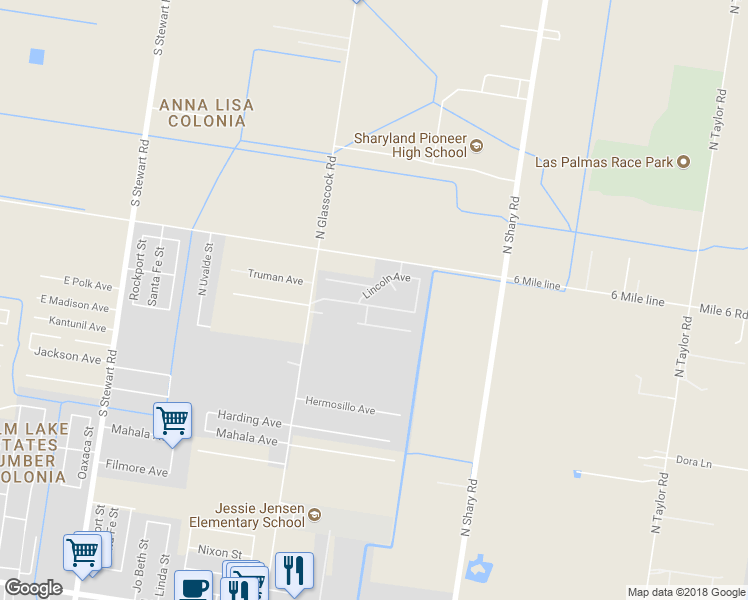 map of restaurants, bars, coffee shops, grocery stores, and more near 3709 Stevenson Avenue in Mission