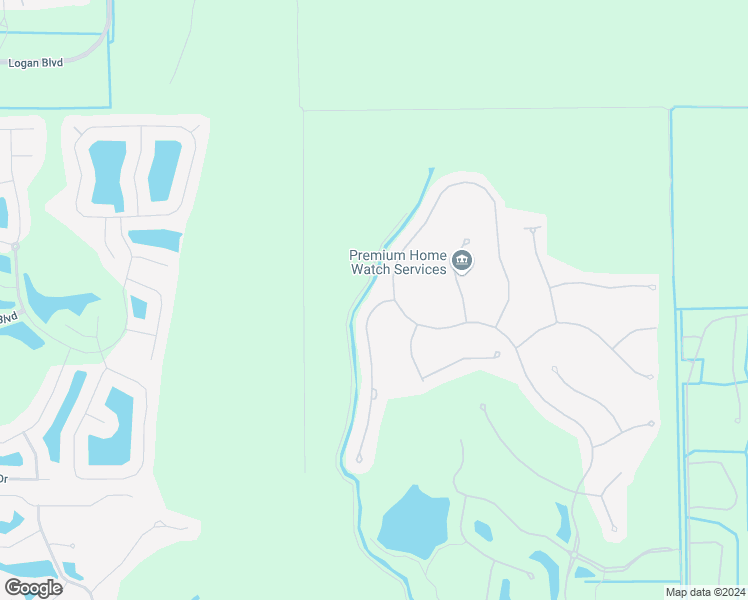 map of restaurants, bars, coffee shops, grocery stores, and more near 9437 Rapallo Street in Naples