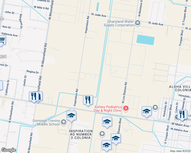 map of restaurants, bars, coffee shops, grocery stores, and more near 610 North North Dakota Street in Alton