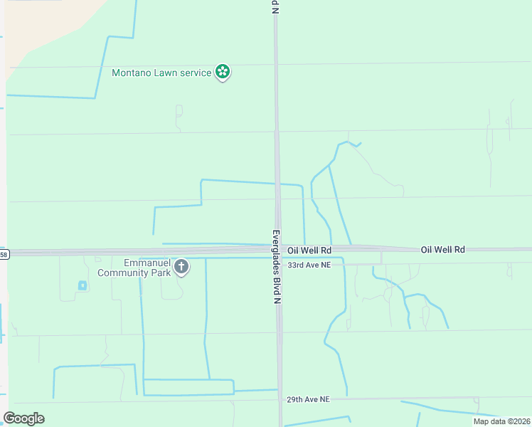 map of restaurants, bars, coffee shops, grocery stores, and more near 3465 Everglades Boulevard North in Naples