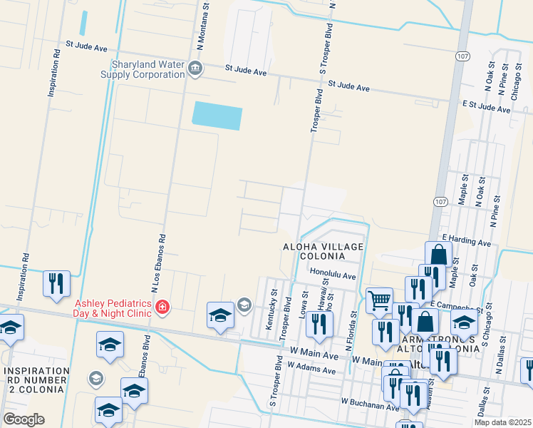 map of restaurants, bars, coffee shops, grocery stores, and more near 912 West Mahala Avenue in Alton