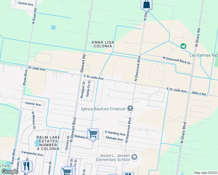 map of restaurants, bars, coffee shops, grocery stores, and more near 3009 Truman Avenue in Alton