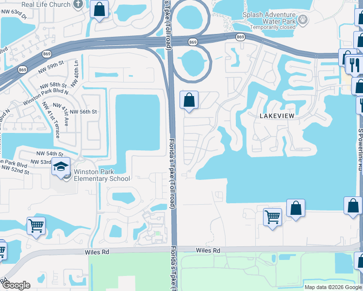 map of restaurants, bars, coffee shops, grocery stores, and more near 1431 Southwest 48th Terrace in Deerfield Beach