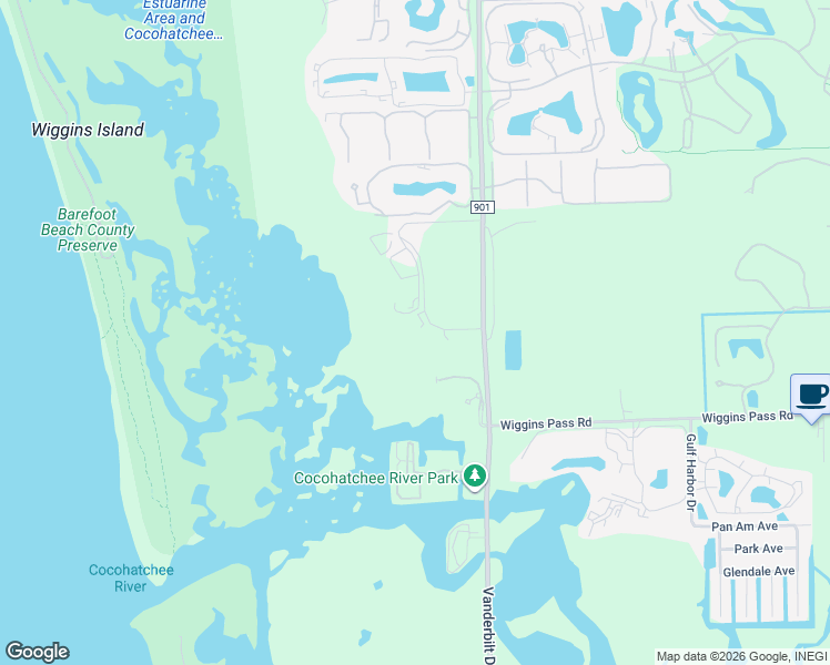 map of restaurants, bars, coffee shops, grocery stores, and more near 13985 Kinsale Boulevard in Naples