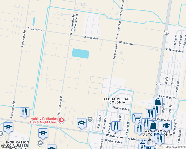 map of restaurants, bars, coffee shops, grocery stores, and more near 1082 North Trosper Road in Alton