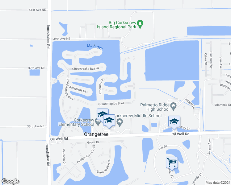 map of restaurants, bars, coffee shops, grocery stores, and more near 3282 Sturgeon Bay Court in Naples