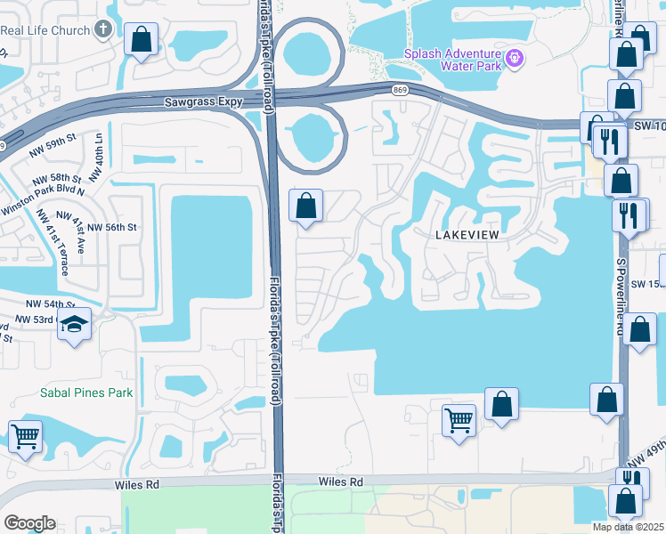 map of restaurants, bars, coffee shops, grocery stores, and more near 4701 Southwest 13th Court in Deerfield Beach