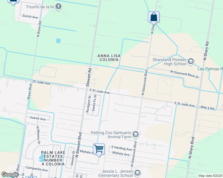 map of restaurants, bars, coffee shops, grocery stores, and more near 7216 Mile 6 Road in Mission