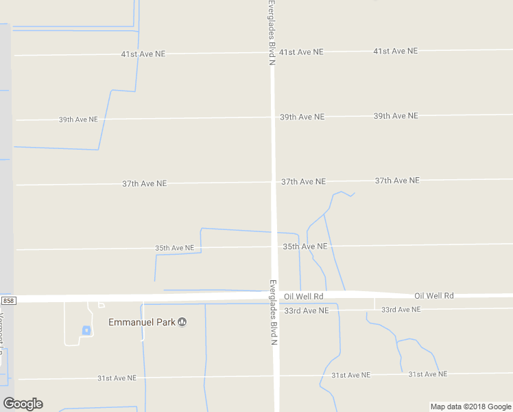 map of restaurants, bars, coffee shops, grocery stores, and more near 3637 Everglades Boulevard North in Naples