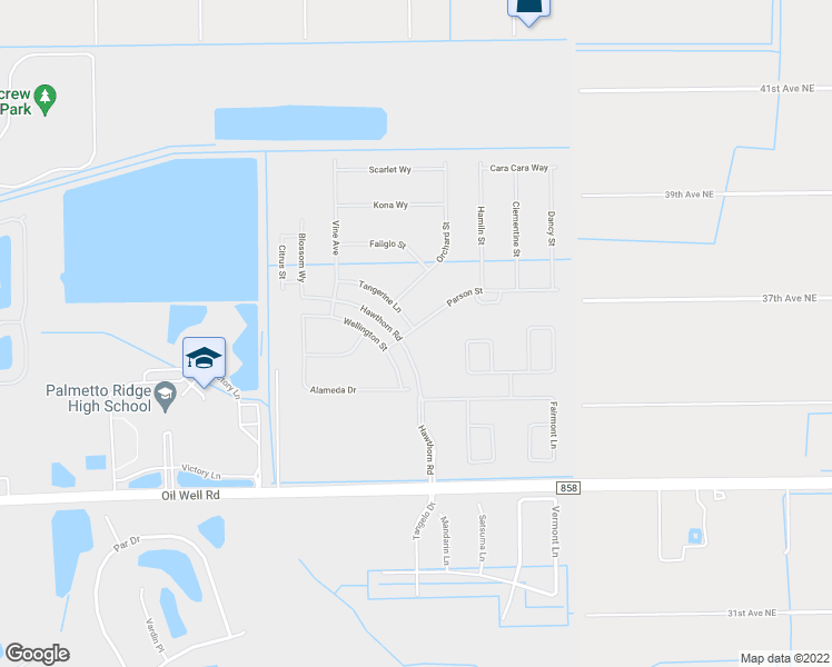 map of restaurants, bars, coffee shops, grocery stores, and more near 1948 Wellington Street in Naples