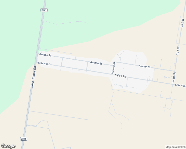 map of restaurants, bars, coffee shops, grocery stores, and more near 39809 Mile 4 Road in Penitas