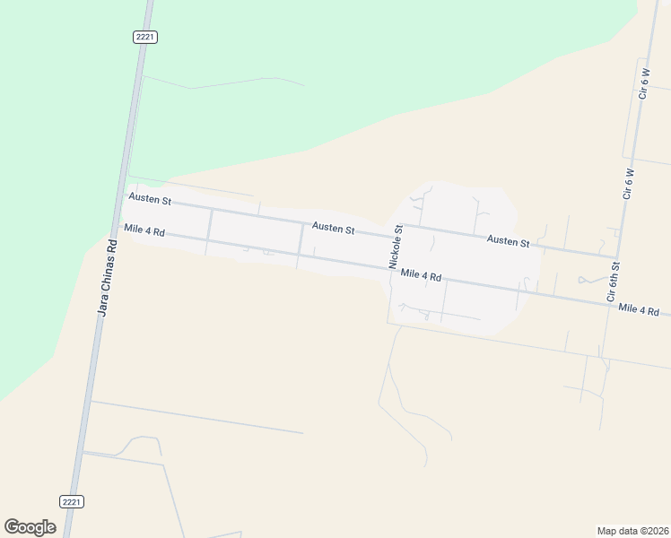 map of restaurants, bars, coffee shops, grocery stores, and more near 39809 Mile 4 Road in Penitas