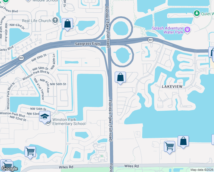 map of restaurants, bars, coffee shops, grocery stores, and more near 3620 Coco Lake Drive in Coconut Creek