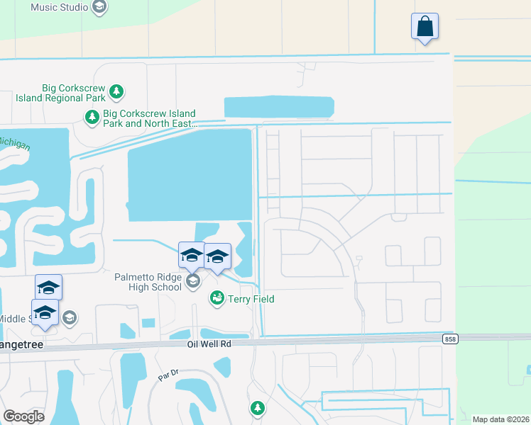 map of restaurants, bars, coffee shops, grocery stores, and more near 2080 Wellington Street in Naples