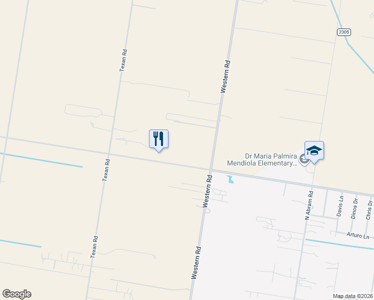 map of restaurants, bars, coffee shops, grocery stores, and more near 6375 Western Road in Mission