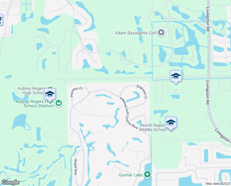 map of restaurants, bars, coffee shops, grocery stores, and more near 1957 Imperial Golf Course Boulevard in Naples