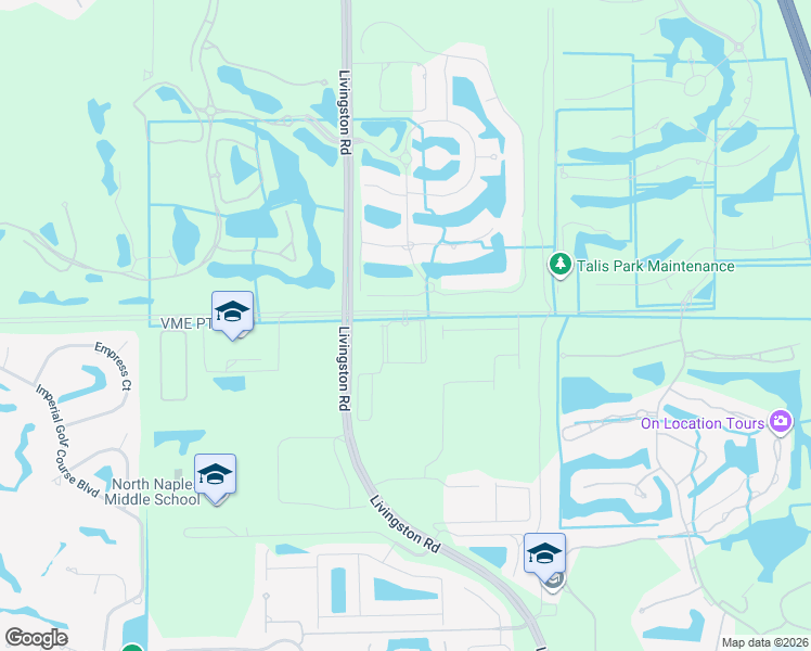 map of restaurants, bars, coffee shops, grocery stores, and more near 16469 Celebrita Court in Naples