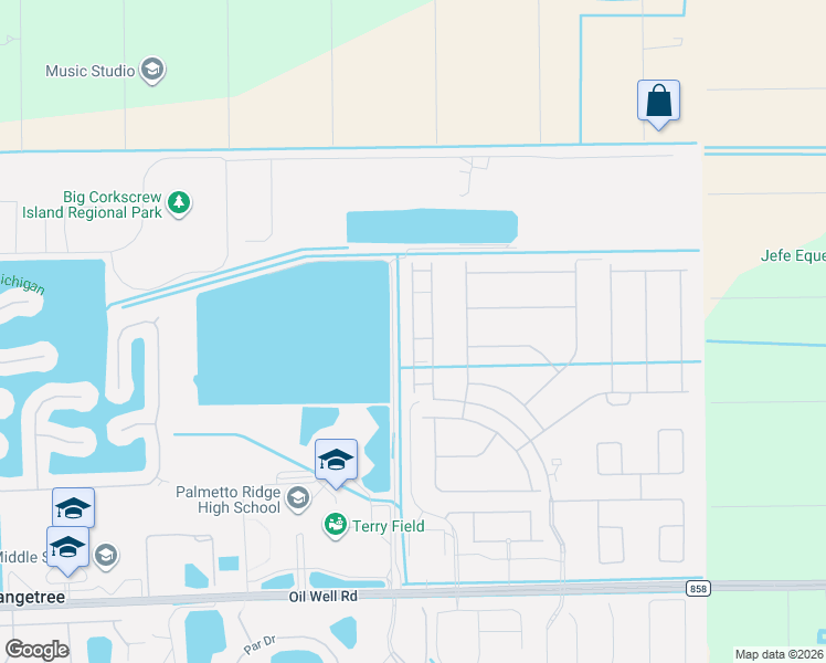 map of restaurants, bars, coffee shops, grocery stores, and more near 2760 Blossom Way in Naples