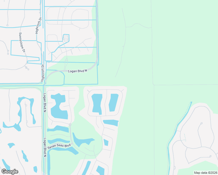 map of restaurants, bars, coffee shops, grocery stores, and more near 2824 Thunder Bay Circle in Naples