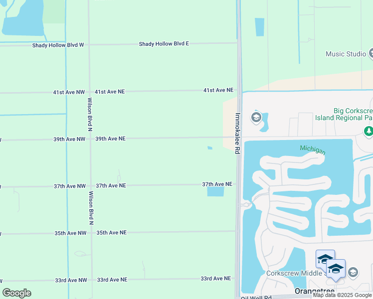 map of restaurants, bars, coffee shops, grocery stores, and more near 410 39th Avenue Northeast in Naples