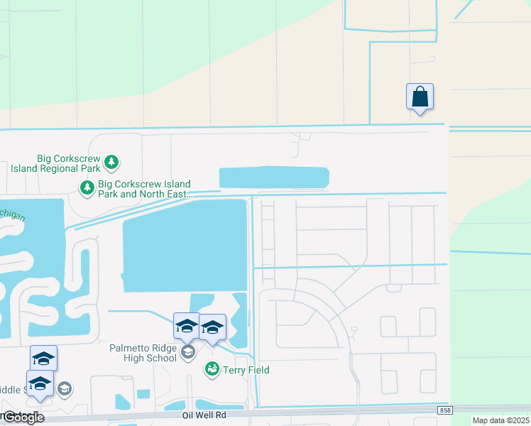 map of restaurants, bars, coffee shops, grocery stores, and more near 4325 18th St NE in Naples