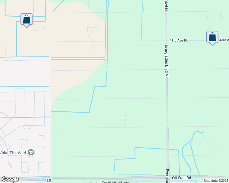 map of restaurants, bars, coffee shops, grocery stores, and more near 2715 39th Avenue Northeast in Naples