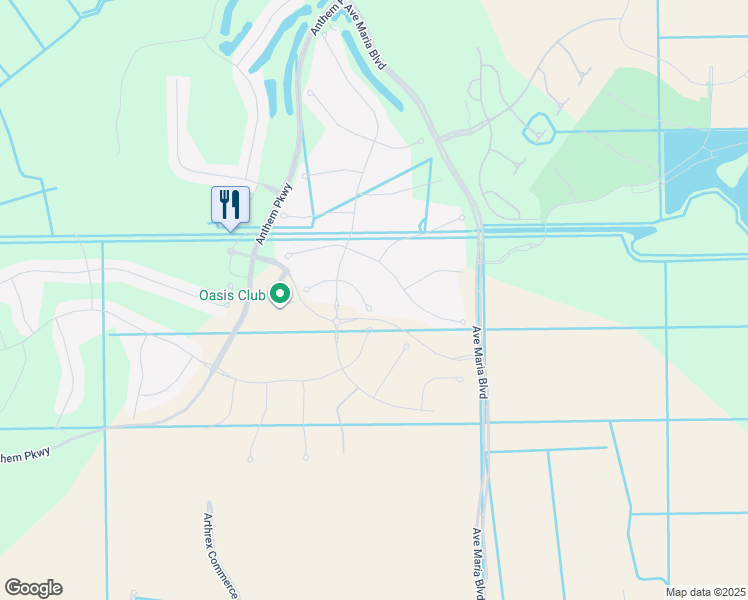 map of restaurants, bars, coffee shops, grocery stores, and more near 6153 Triumph Lane in Immokalee
