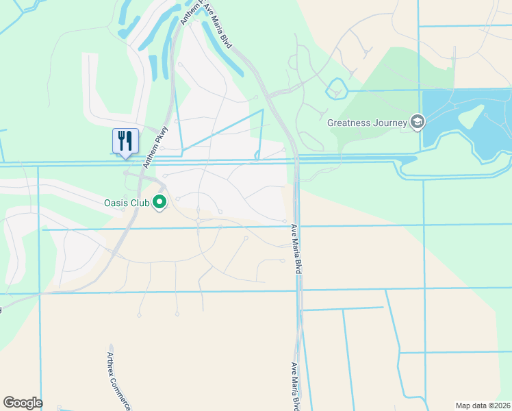 map of restaurants, bars, coffee shops, grocery stores, and more near 6161 Triumph Lane in Immokalee