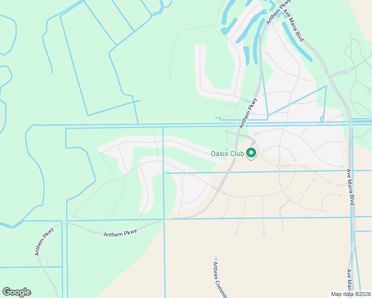 map of restaurants, bars, coffee shops, grocery stores, and more near 6148 Victory Drive in Ave Maria