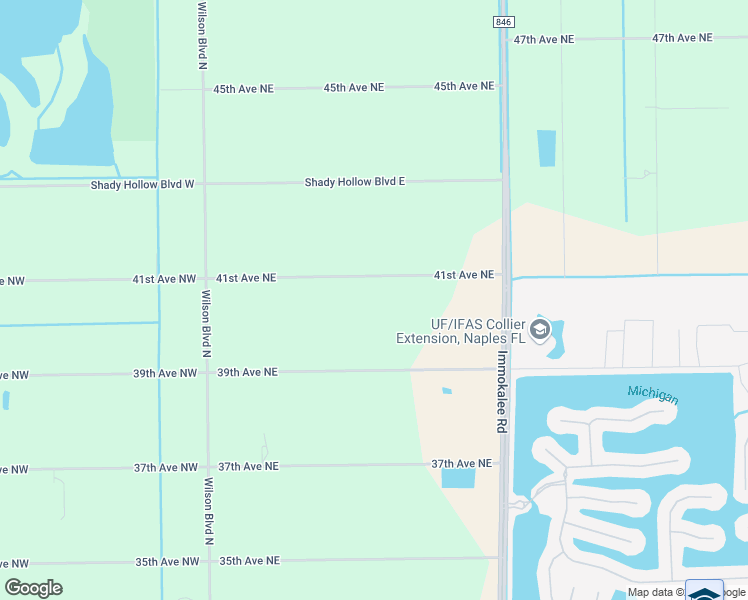 map of restaurants, bars, coffee shops, grocery stores, and more near 360 41st Avenue Northeast in Naples