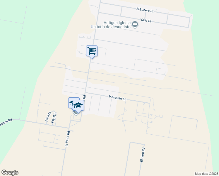 map of restaurants, bars, coffee shops, grocery stores, and more near 123 Venecia Drive in Sullivan City