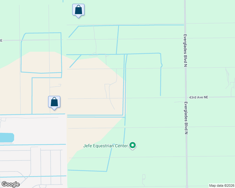 map of restaurants, bars, coffee shops, grocery stores, and more near 2645 43rd Avenue Northeast in Naples