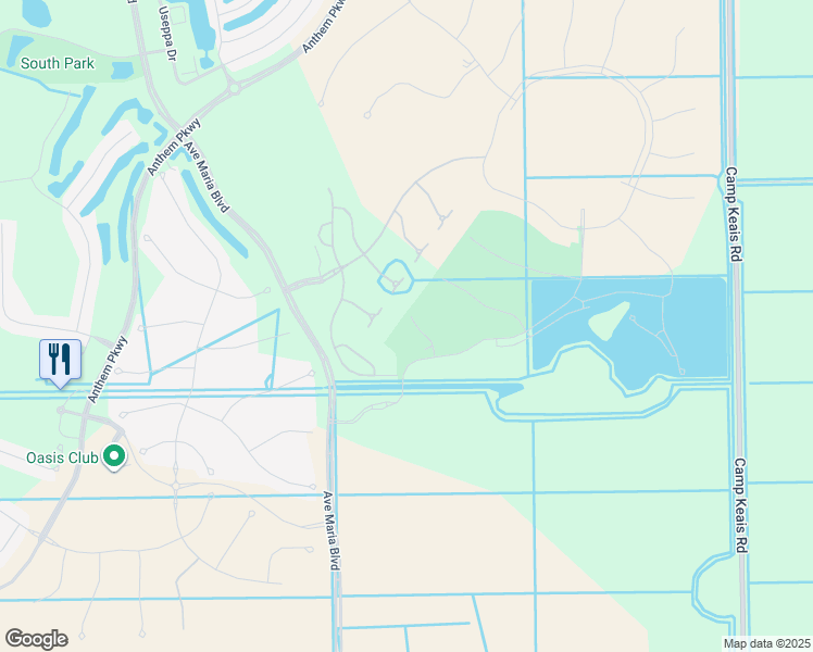 map of restaurants, bars, coffee shops, grocery stores, and more near 8010 Helena Court in Ave Maria