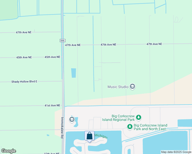 map of restaurants, bars, coffee shops, grocery stores, and more near 4465 10th Street Northeast in Naples