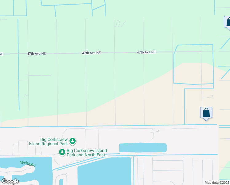 map of restaurants, bars, coffee shops, grocery stores, and more near 4420 16th Street Northeast in Naples