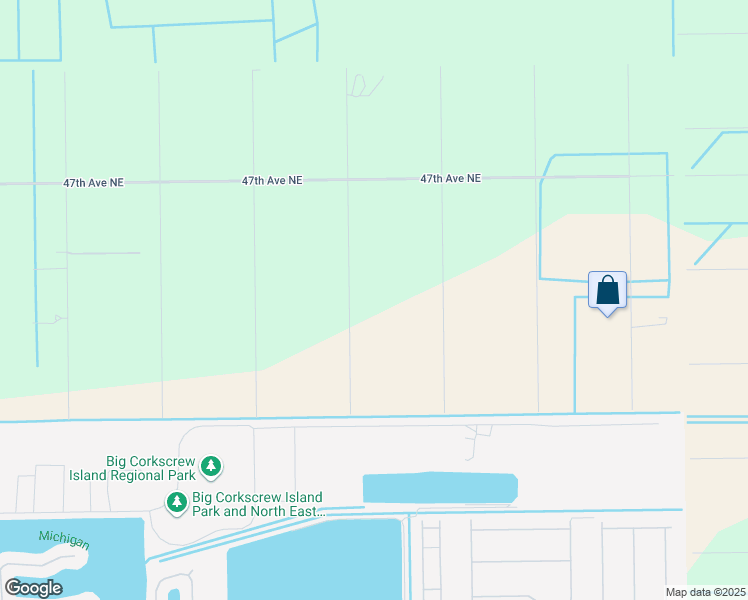 map of restaurants, bars, coffee shops, grocery stores, and more near 4420 16th Street Northeast in Naples