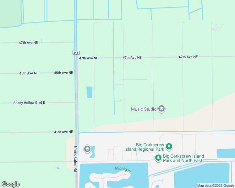 map of restaurants, bars, coffee shops, grocery stores, and more near 4465 10th Street Northeast in Naples