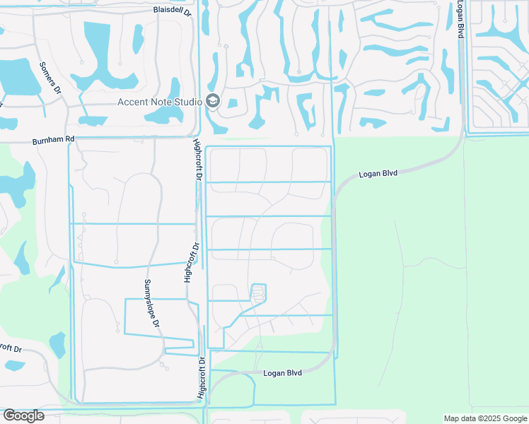 map of restaurants, bars, coffee shops, grocery stores, and more near 4389 Azalea Drive in Naples