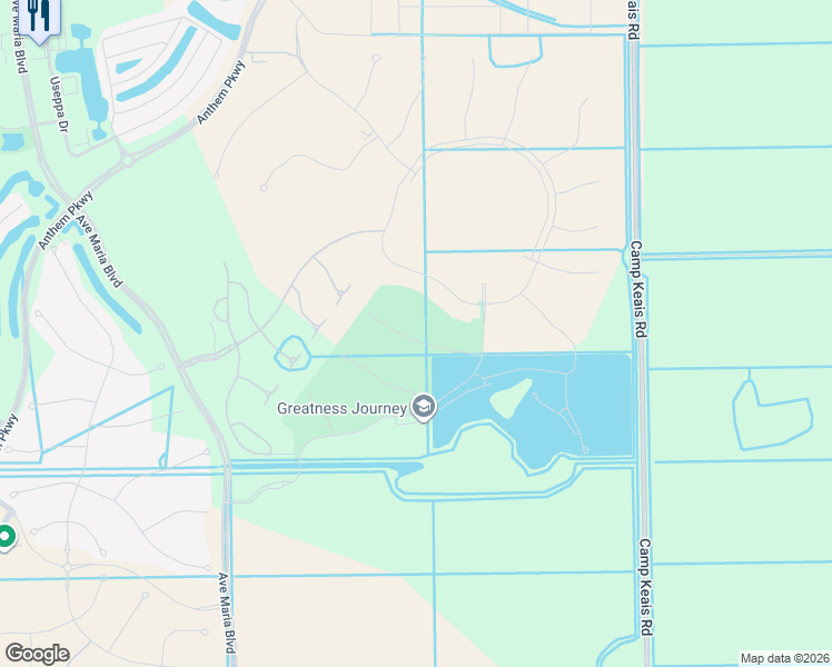 map of restaurants, bars, coffee shops, grocery stores, and more near 5275 Camp Keais Road in Immokalee
