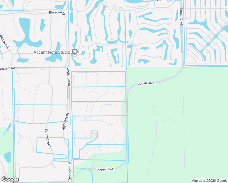 map of restaurants, bars, coffee shops, grocery stores, and more near 4682 Azalea Drive in Naples