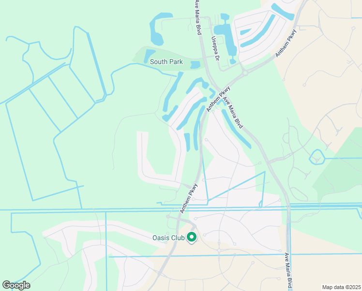 map of restaurants, bars, coffee shops, grocery stores, and more near Constitution Street in Ave Maria