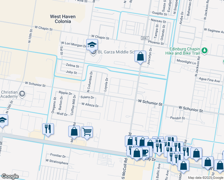 map of restaurants, bars, coffee shops, grocery stores, and more near in 