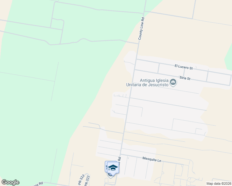 map of restaurants, bars, coffee shops, grocery stores, and more near 116 La Nina Street in Sullivan City