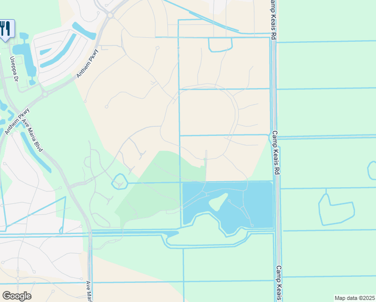 map of restaurants, bars, coffee shops, grocery stores, and more near 5442 Katia Court in Ave Maria