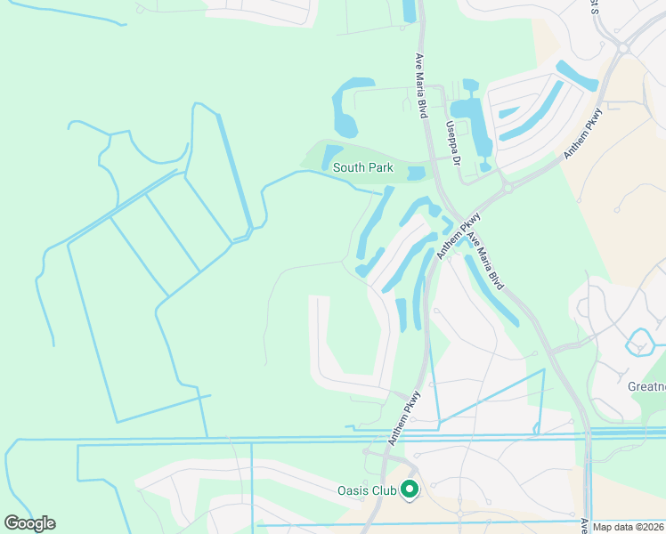 map of restaurants, bars, coffee shops, grocery stores, and more near 5720 Mayflower Way in Ave Maria