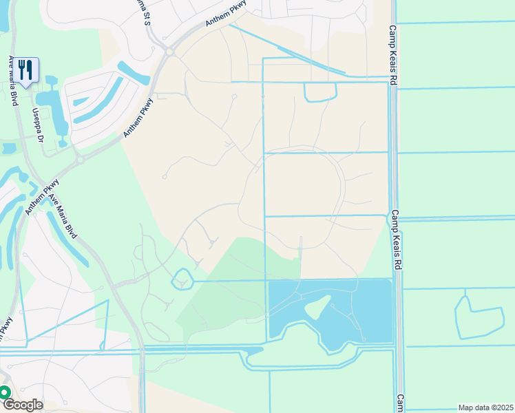 map of restaurants, bars, coffee shops, grocery stores, and more near Bellerawalk Boulevard in Ave Maria