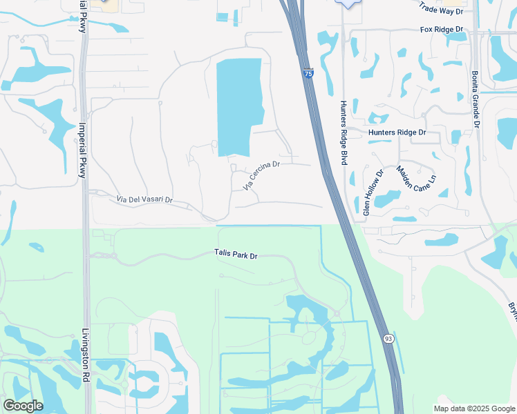 map of restaurants, bars, coffee shops, grocery stores, and more near 12060 Toscana Way in Bonita Springs