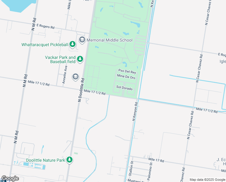 map of restaurants, bars, coffee shops, grocery stores, and more near 5216 Paseo Encantado in Edinburg