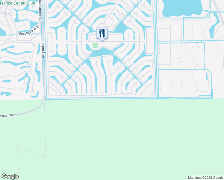 map of restaurants, bars, coffee shops, grocery stores, and more near 28959 Vermillion Lane in Bonita Springs